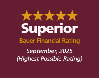 superior rating from Bauer Financial as of September 2025